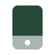 Placeholder Icon Mobile Button